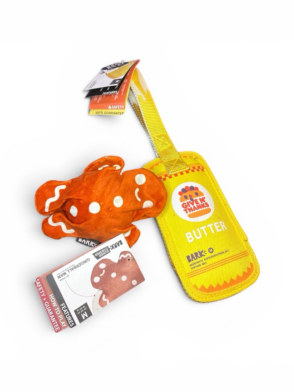 2 NWT MEDIUM BARK BOX Super Chewer  Dog Toys